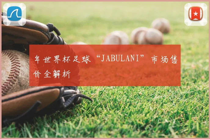 年世界杯足球“JABULANI”市场售价全解析